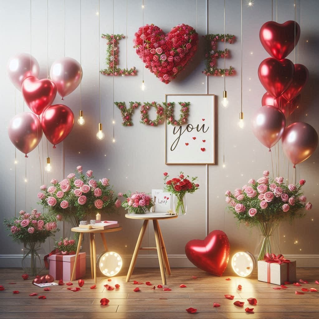 Luxury Anniversary Flower Decoration