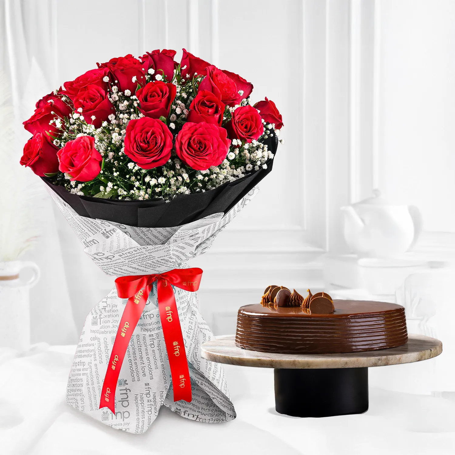 Luxury Flower Gift Combo