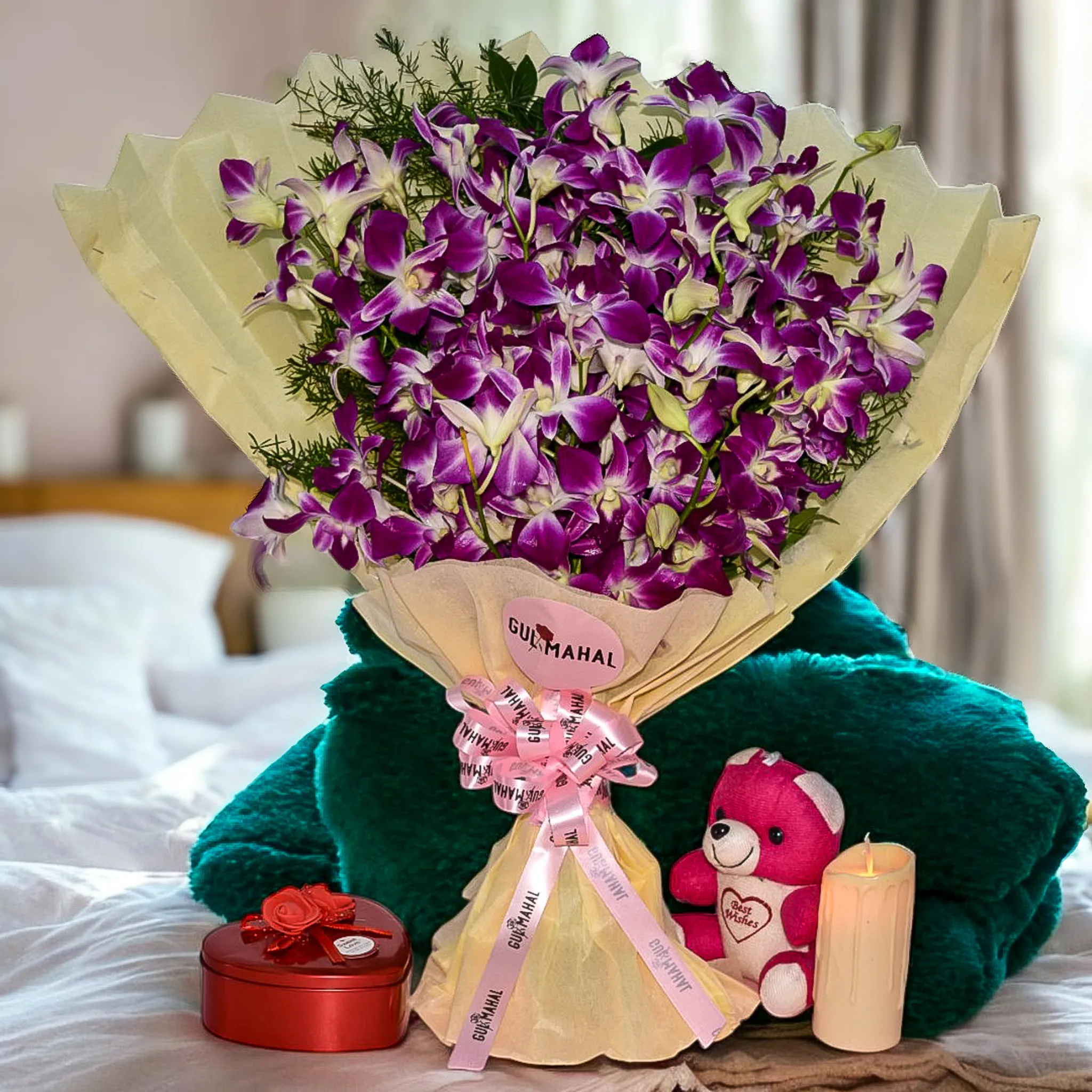 Luxury Orchid Flower Bouquet