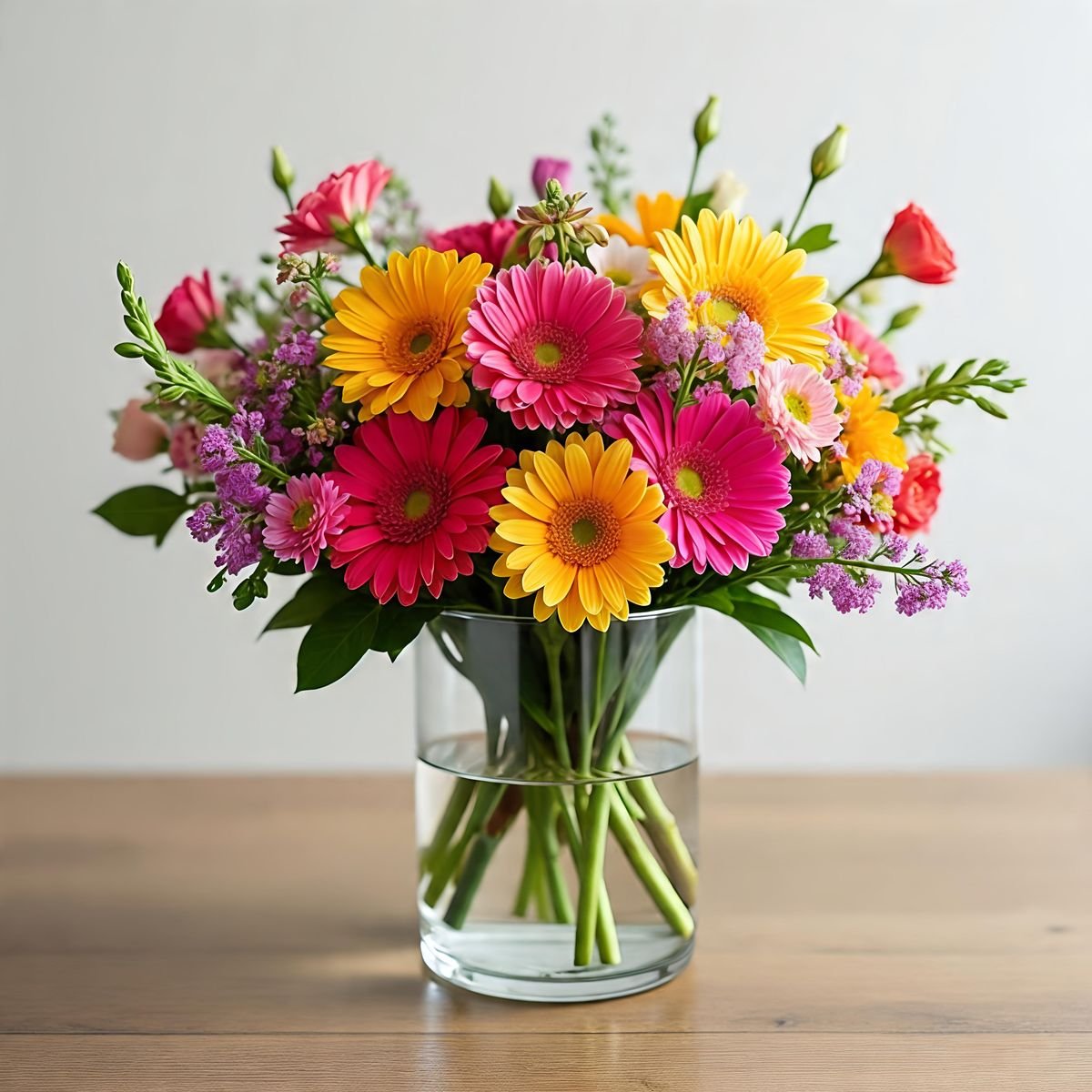 Mixed Gerbera Flower Bouquet