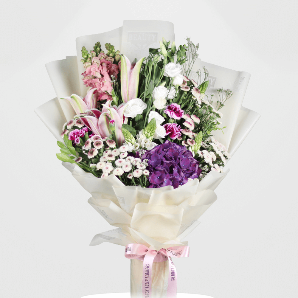Mixed Lily Flower Bouquet