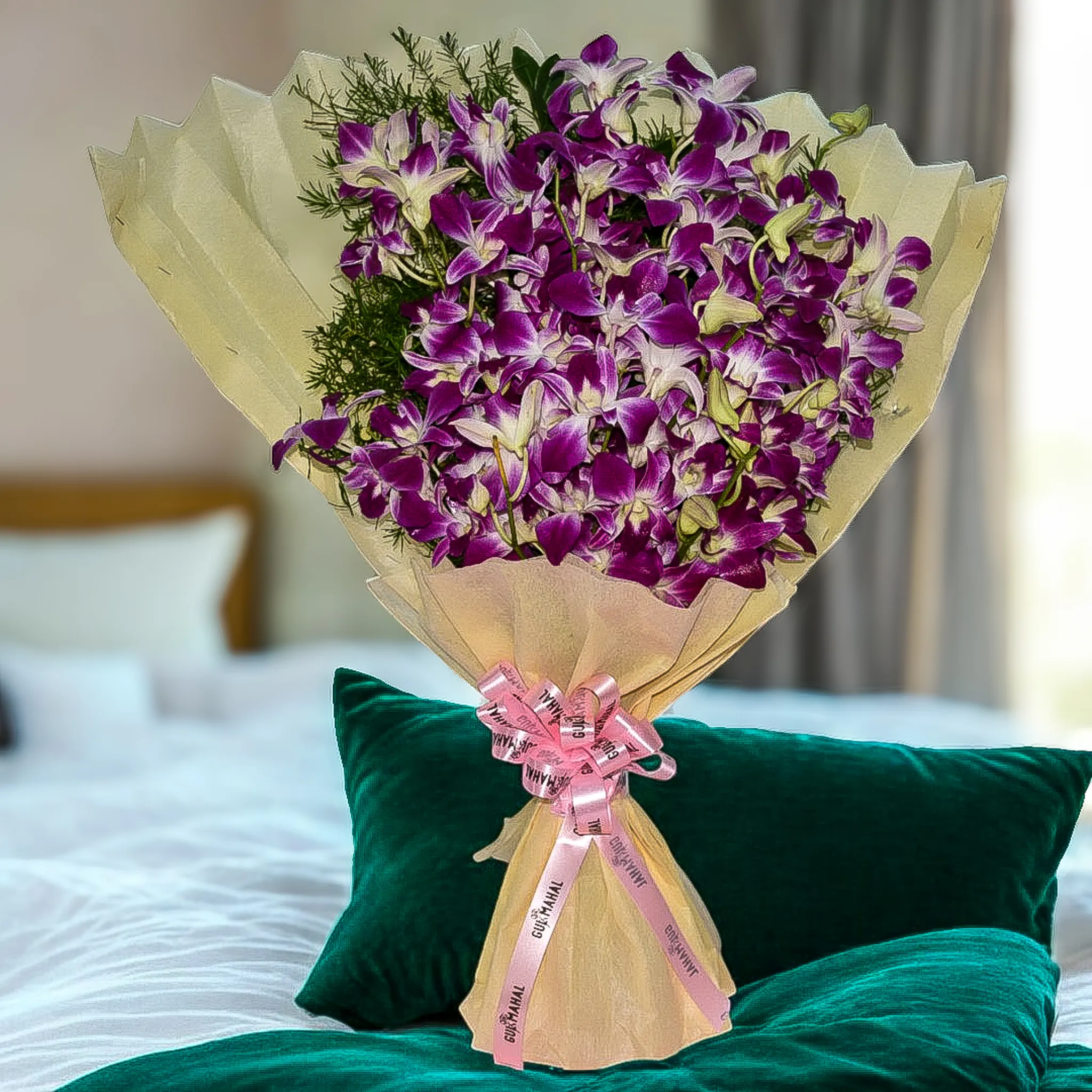 Orchid Lily Flower Bouquet