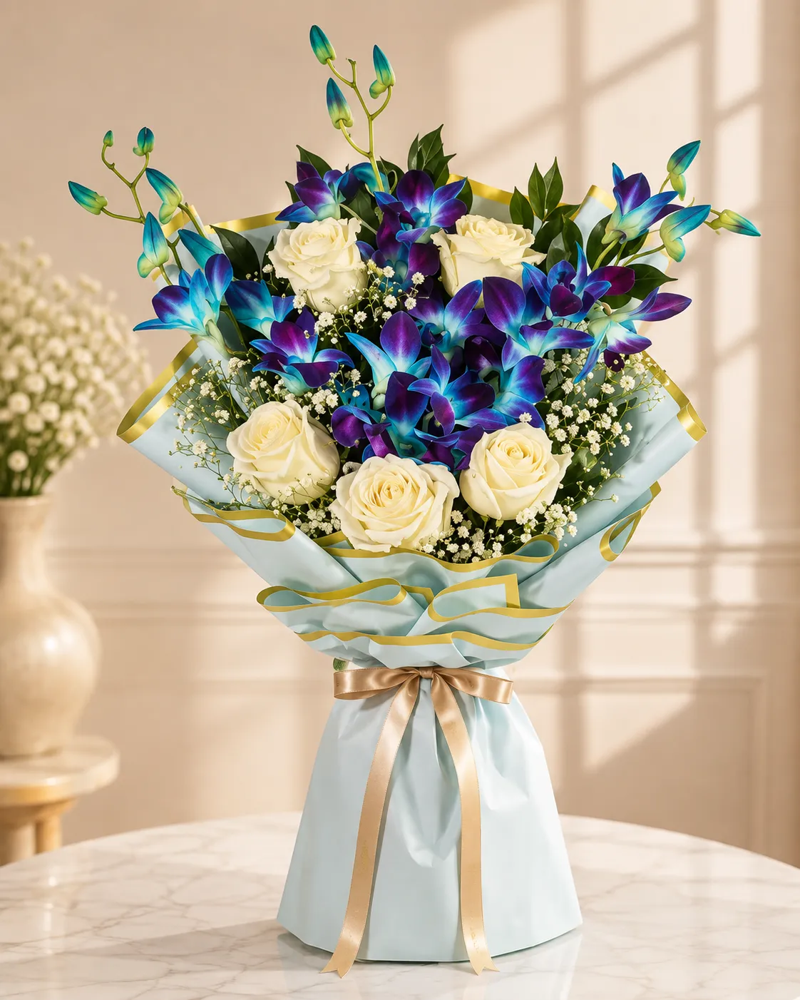 Premium Orchid Flower Bouquet