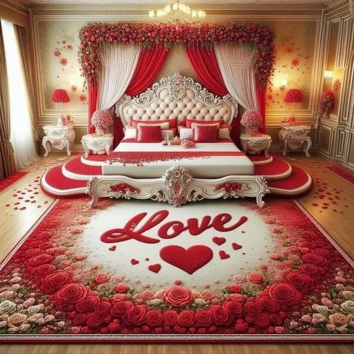 Valentine Room Flower Decoration