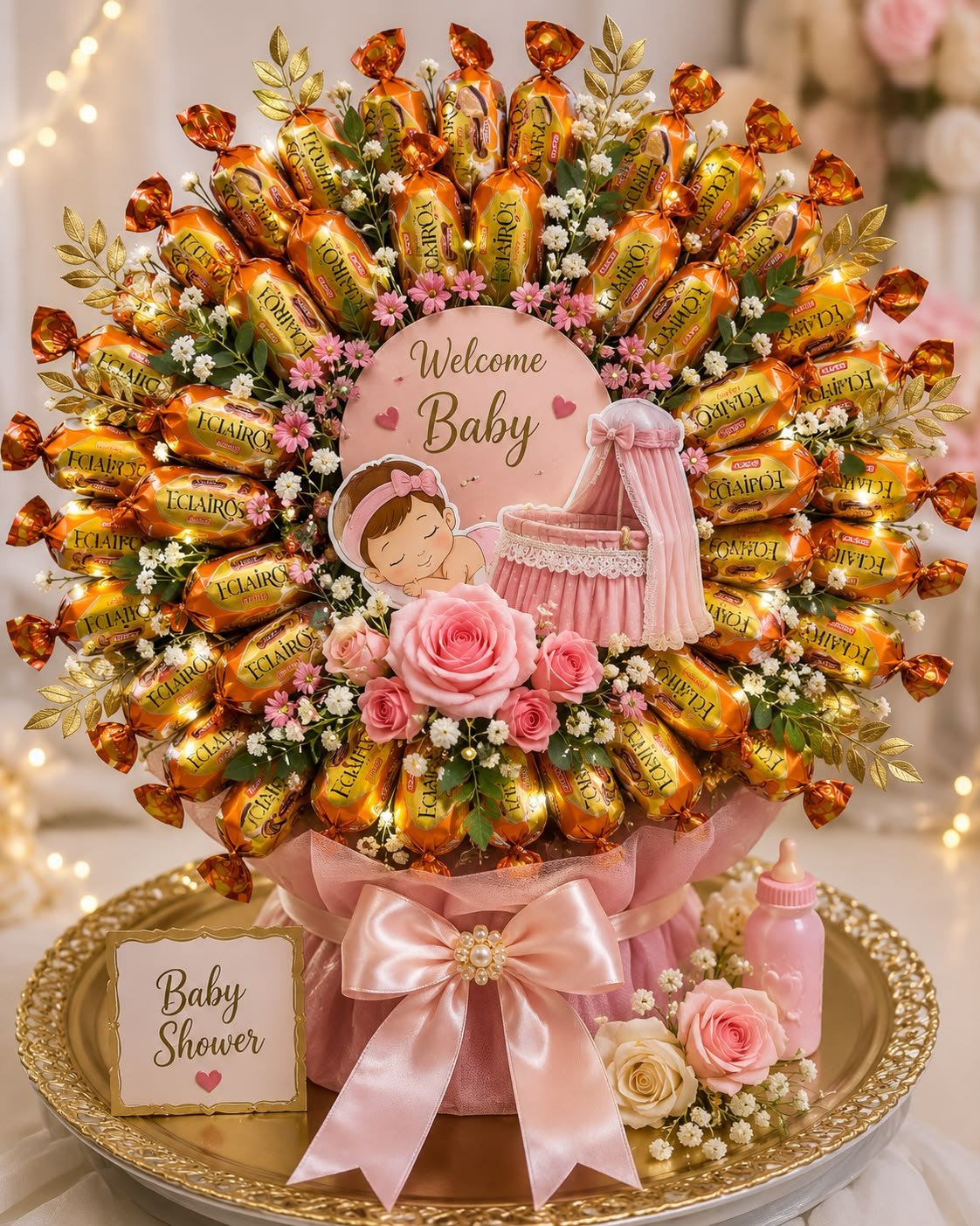 New Born Baby Premium Flower Bouquet