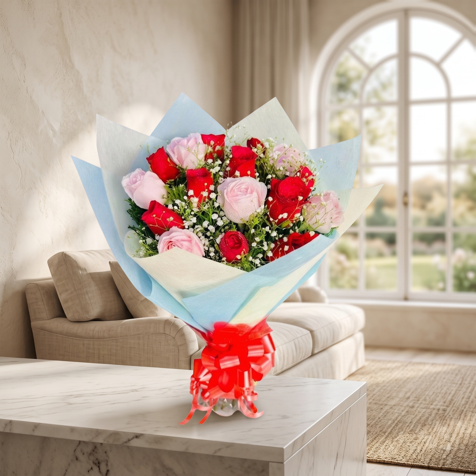 Red Rose Romantic Bouquet
