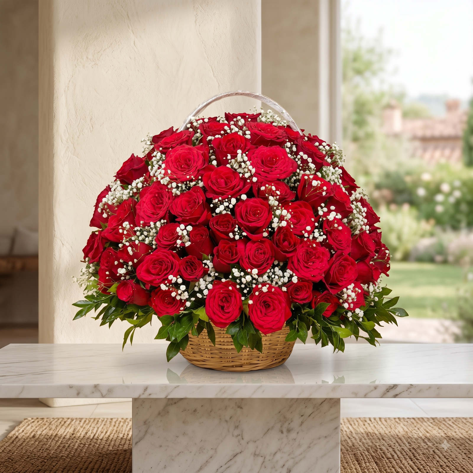Birthday Flower Basket