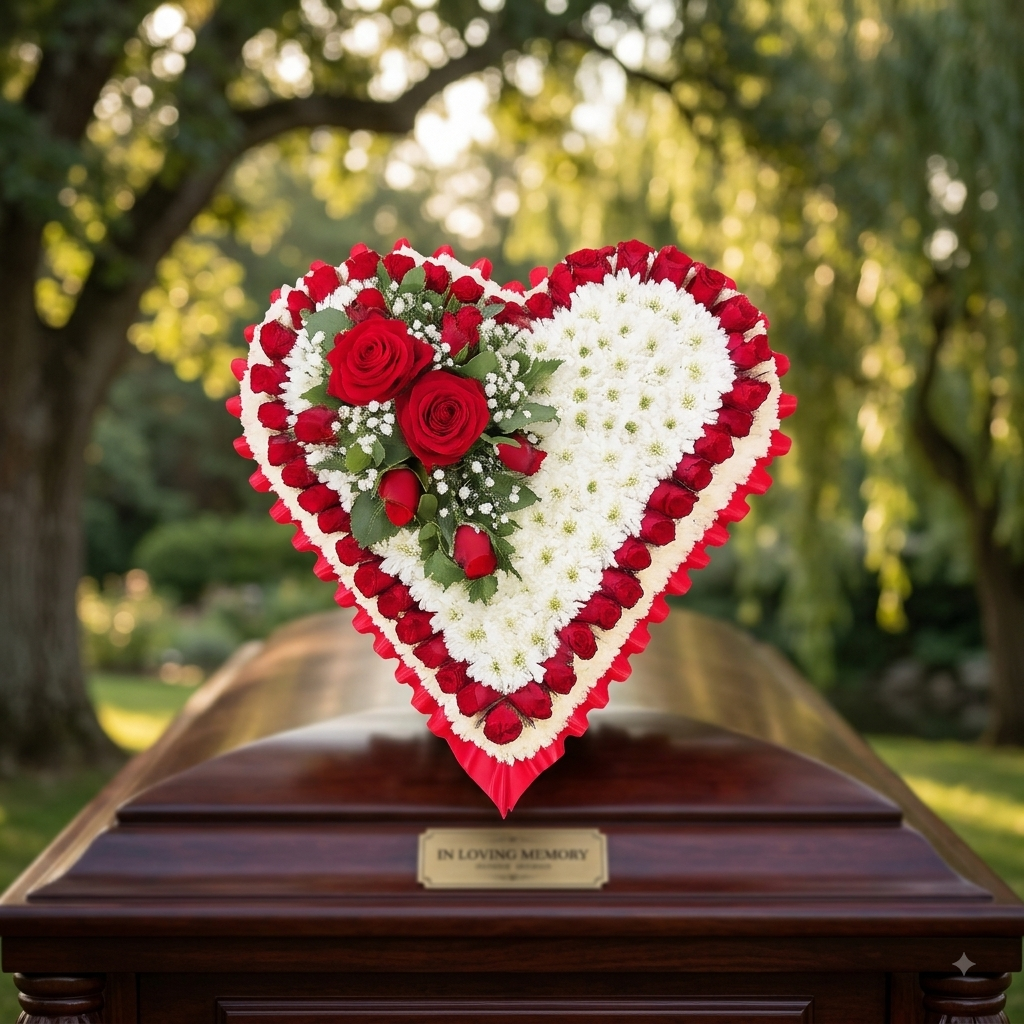Luxury Red and White Bouquet